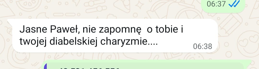 Opinia o Pawle Śniadachu — 16